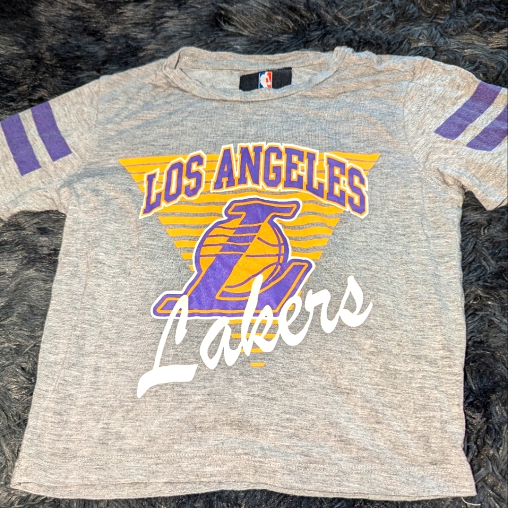 NBA Los Angeles Lakers Women's Cropped Tshirt